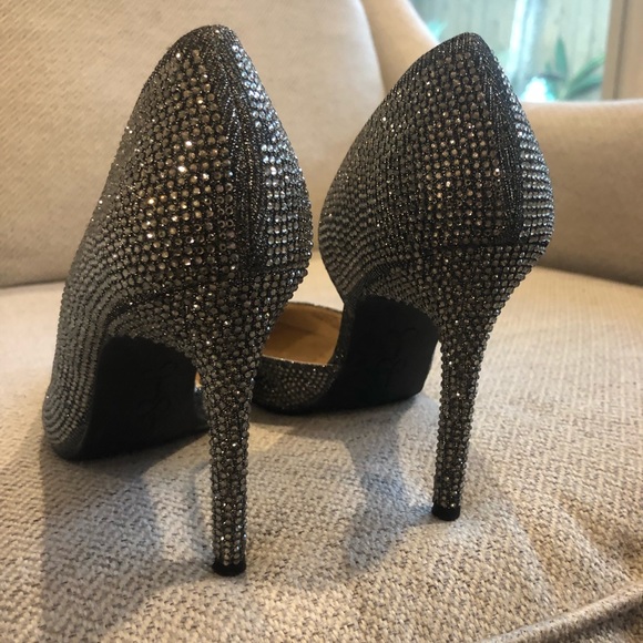 jessica simpson rhinestone shoes